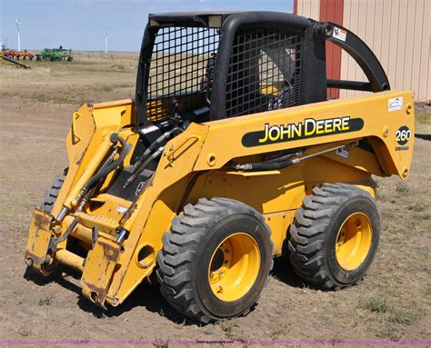 used john deere 260 skid steer loader|jd 260 loader for sale.